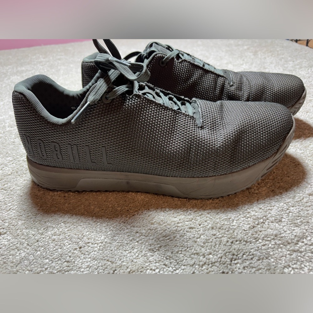NoBull Superfabric Trainer Plus Size‎ Men's 13 US Green Athletic Shoe